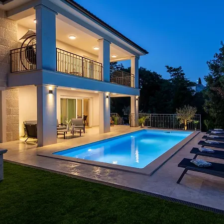 Villa Pafran With Heated Pool Krk Veglia Exterior foto