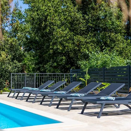Villa Pafran With Heated Pool Krk Veglia Exterior foto